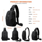 Load image into Gallery viewer, Male Shoulder Chest Bag
