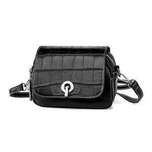 Exquisite Women's Mini Crocodile Pattern Crossbody Bag