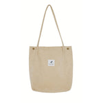 Load image into Gallery viewer, High Capacity Women Corduroy Tote
