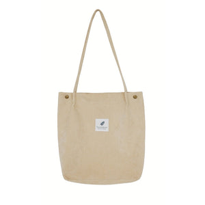 High Capacity Women Corduroy Tote