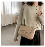Load image into Gallery viewer, Fashion Vintage Small Flap Messenger Bag
