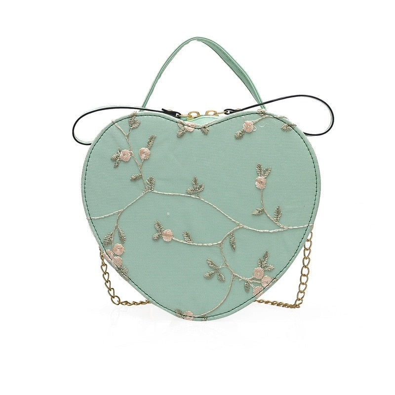 Hot Sale Sweet Lace Round Handbag