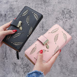 Load image into Gallery viewer, Women Wallet PU Leather Purse
