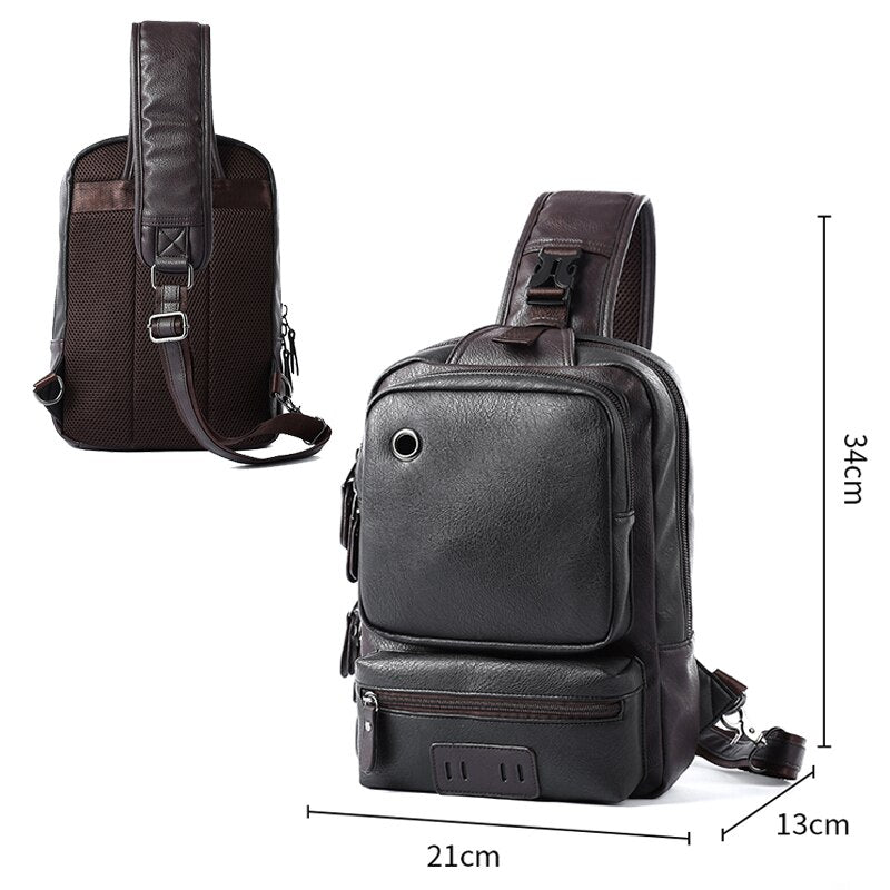 Leather PU Backpack