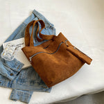 Load image into Gallery viewer, Casual Corduroy Female Shoulder Bag
