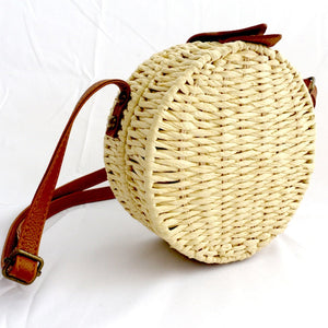 Hand-woven Candy Color Crossbody Bag