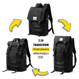 3 in 1 Convertible Expand Waterproof Backpack