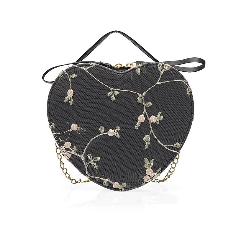 Hot Sale Sweet Lace Round Handbag
