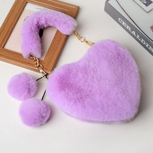 Faux Fur Winter Women Handbags