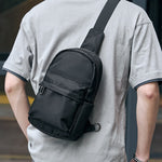Load image into Gallery viewer, Lightweight Black Crossbody Bag
