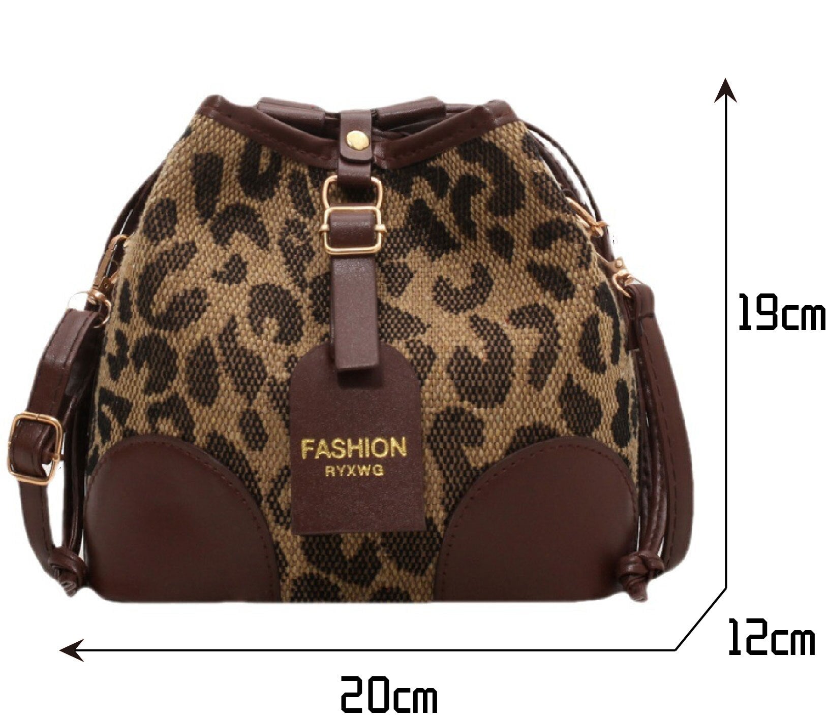 Leopard Small PU Leather Crossbody Bag
