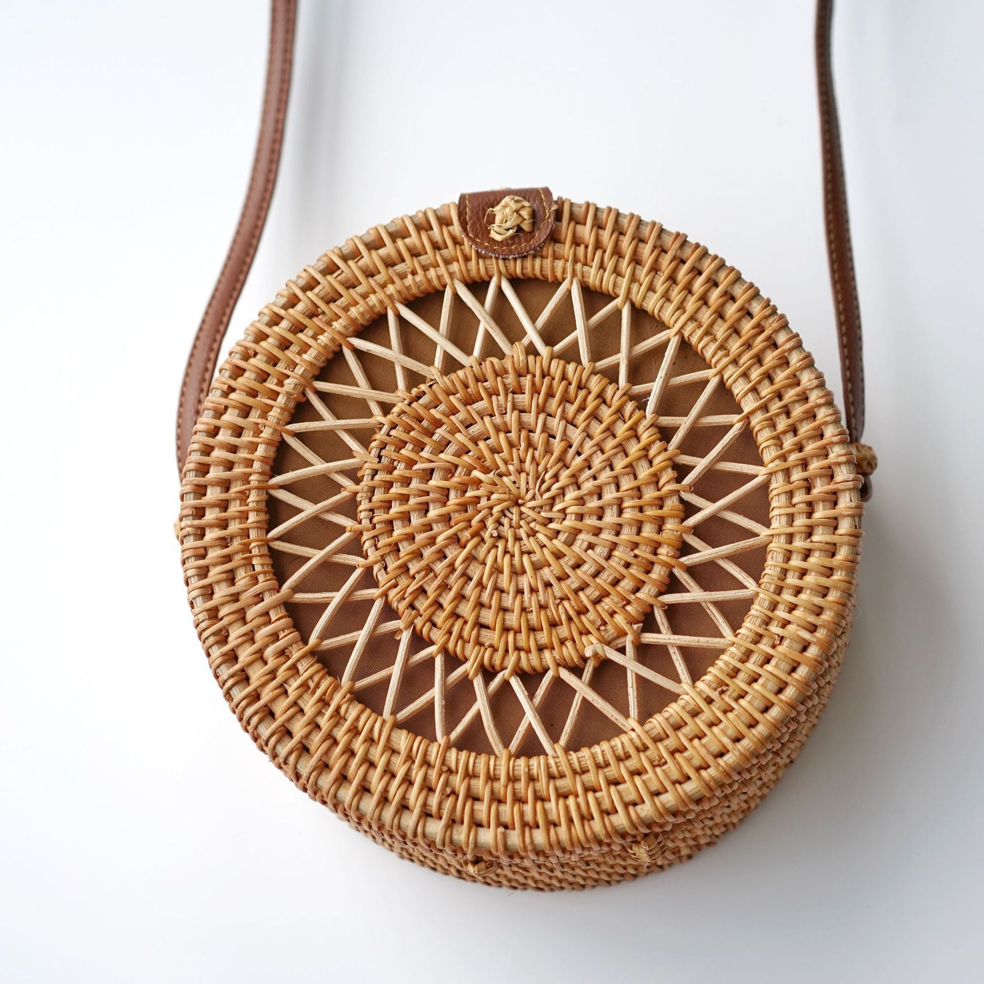 Square Round Mulit Style Straw Bag