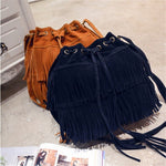 Load image into Gallery viewer, Fashion Retro Faux Suede Crossbody Bag
