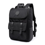 Load image into Gallery viewer, Black Oxford Vintage Waterproof Backpack
