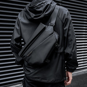 Premium Black Waterproof Cross Body Bag