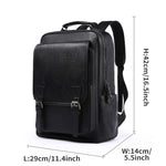 Load image into Gallery viewer, Leather PU Backpack
