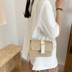 Load image into Gallery viewer, Fashion Woven Straw Shoulder Bag
