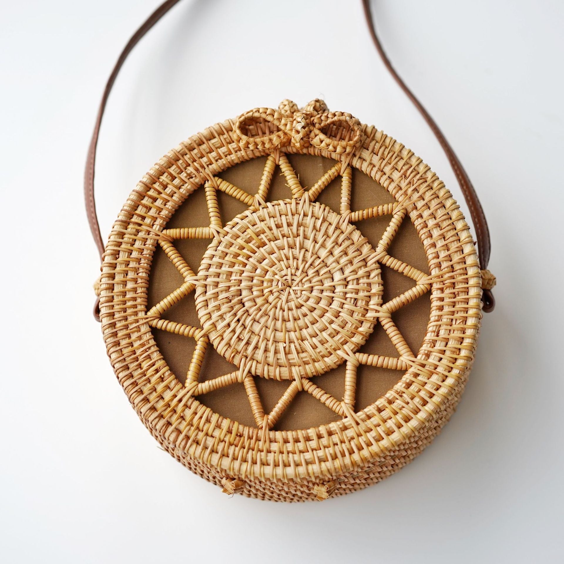 Square Round Mulit Style Straw Bag