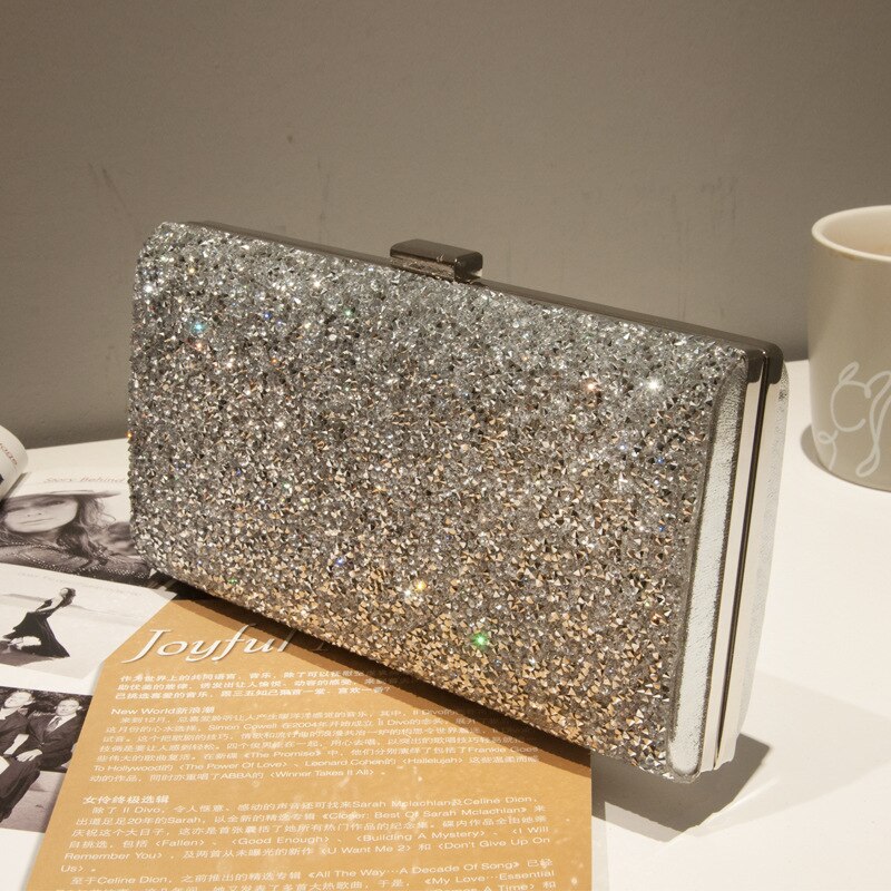 Rhinestone Clutch Bag