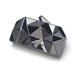 Load image into Gallery viewer, Gold Acrylic Box Geometric Evening Bag
