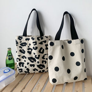 Canvas Handbags Reusable