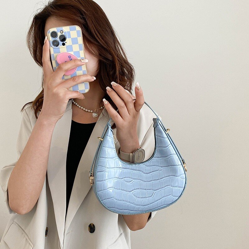 PU Leather Women Luxury Designer Handbag