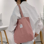 Load image into Gallery viewer, Corduroy Shoulder Bag
